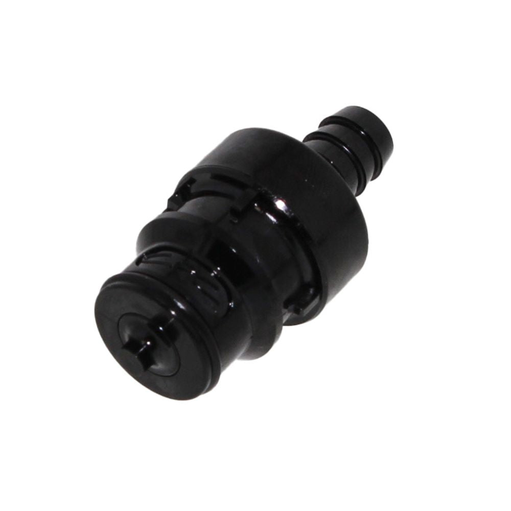HFCD22657 Valved In-line Hose Barb Coupling Insert 3/8 ID Barb