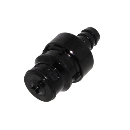 HFCD22657 Valved In-line Hose Barb Coupling Insert 3/8 ID Barb