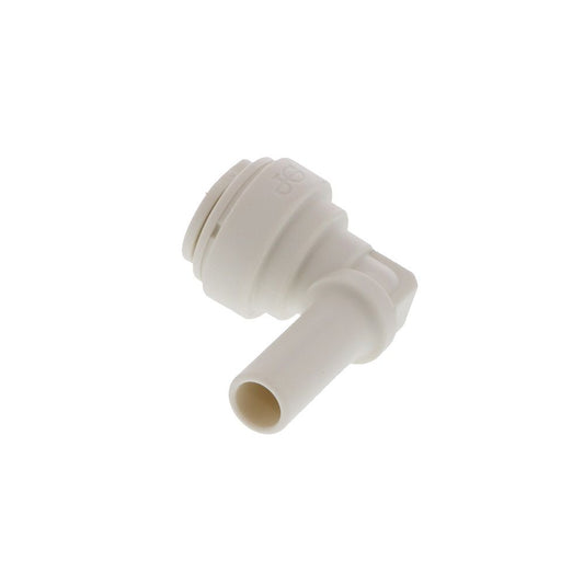 John Guest Stem Elbow Connector Polypro - 5/16 Stem x 5/16