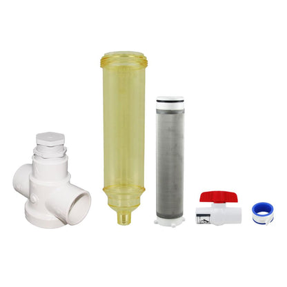 Rusco Chemically Resistant Spin Down Filter Combo Style 1-1/2" SS - 100 Mesh [152 micron]