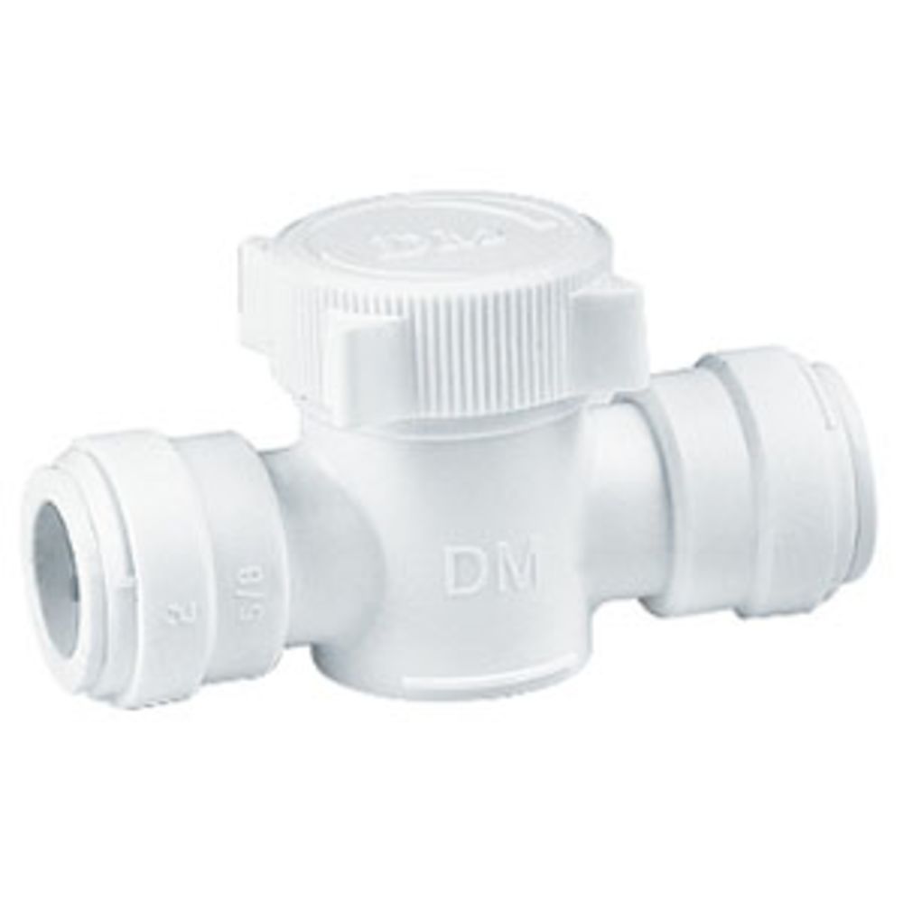 DMfit Hand Valve Union Connector - 7/8 OD x 7/8 OD Push-in