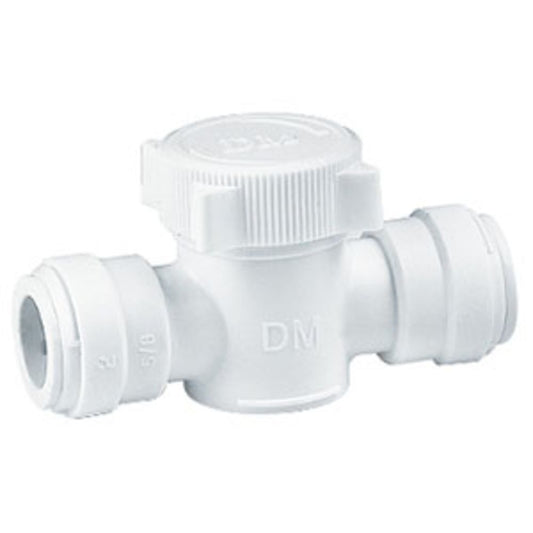 DMfit Hand Valve Union Connector - 7/8 OD x 7/8 OD Push-in