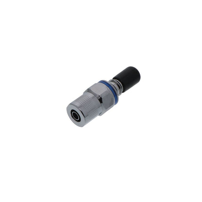 LQ4D20006BLU Valved In-Line 3/8" PTF Liquid Cooling Coupling Insert Cool Blue