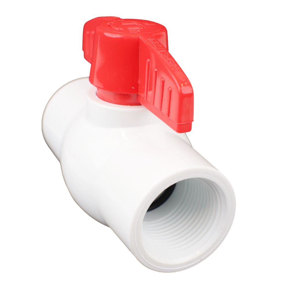 Schedule 40 PVC Molded-In-Place Ball Valve 1" FPT