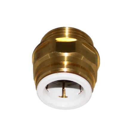 John Guest Brass Male Connector BSP - 15mm x 1/2 BSP