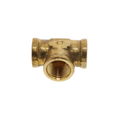 Lead-Free Brass Tee 3/8 FPT x 3/8 FPT  x 3/8 FPT
