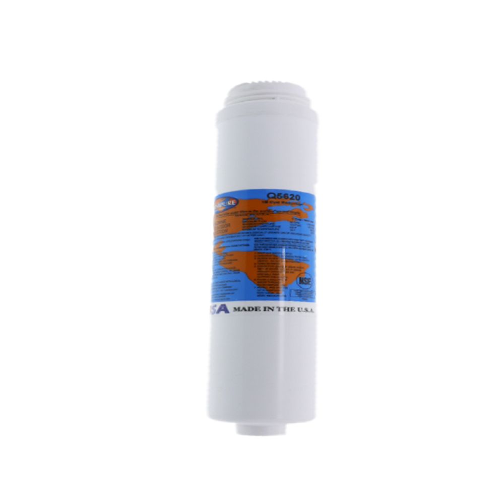Omnipure Q5620 Q-Series 1 mic  CTO / Cyst - 12" 3000 gal Filter