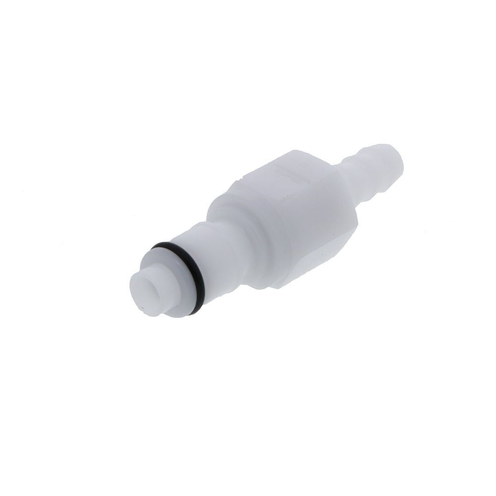 Colder APCD22004 NSF Valved In-Line Hose Barb Coupling Insert 1/4 ID Barb [42600]