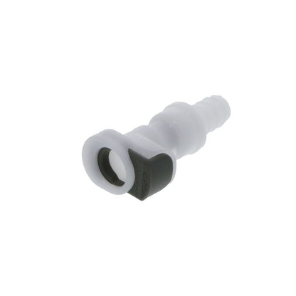 APCD17006SH NSF Valved In-Line Hose Barb Coupling Body with Shroud 3/8 ID Barb