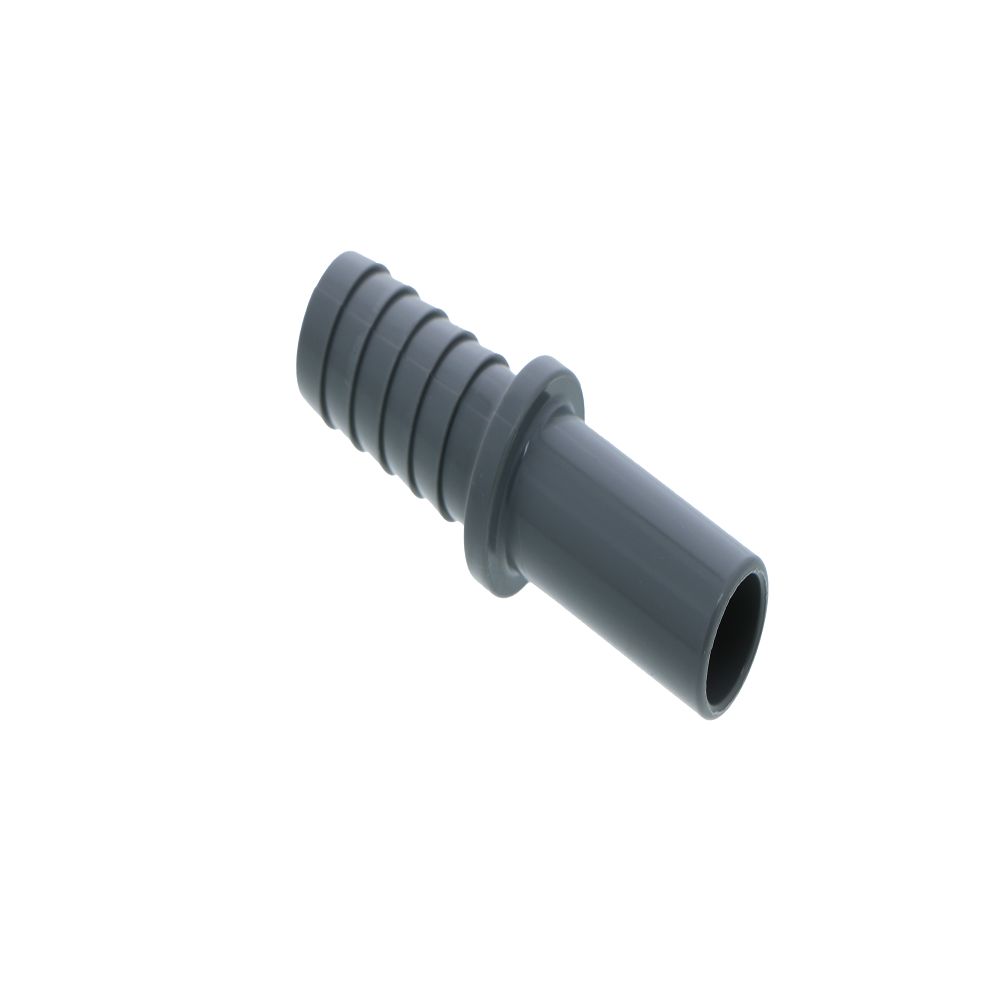John Guest Stem Barb Connector  - 1/2 OD Stem x 1/2 ID Barb