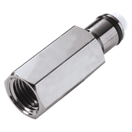 71700 NSF Valved Coupling Insert 1/4 NPT