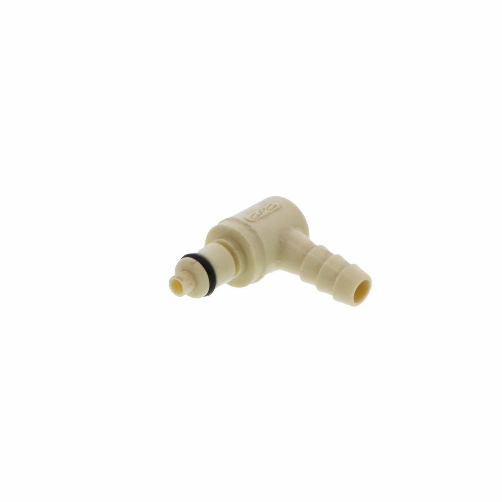 PMCD230412 Valved Elbow Hose Barb Coupling Insert 1/4 ID Barb
