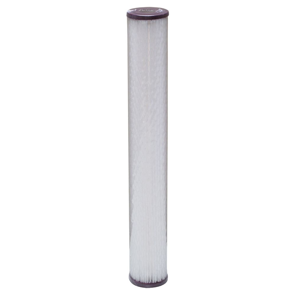 Harmsco® PP-20E-1 20" Poly-Pleat Pleated Cartridge 1 mic ABS