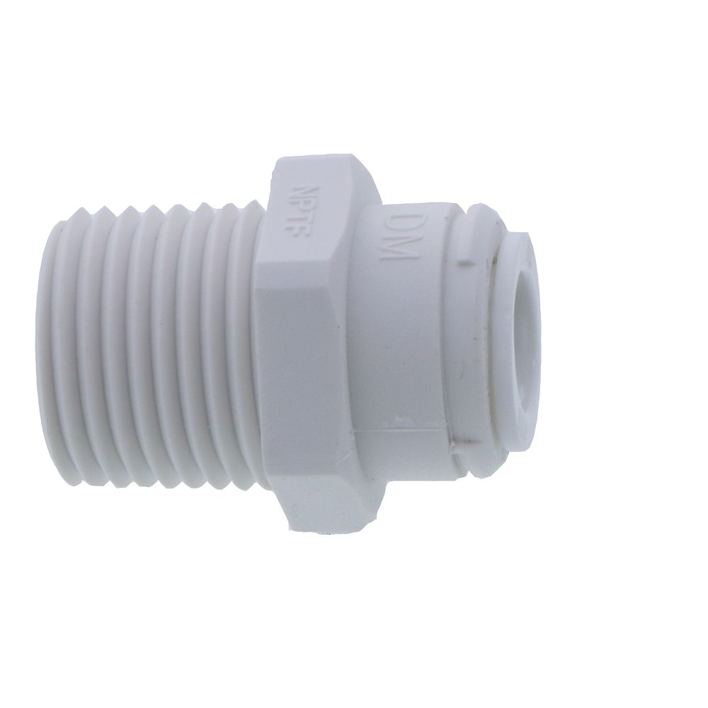 DMfit Straight MNPT Male - 3/8 QC x 1/2 MNPT