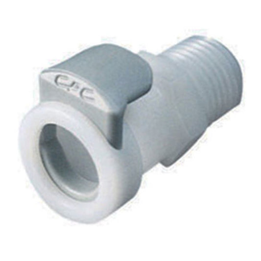 APCD10004 Valved Male Thread Coupling Body 1/4 NPT