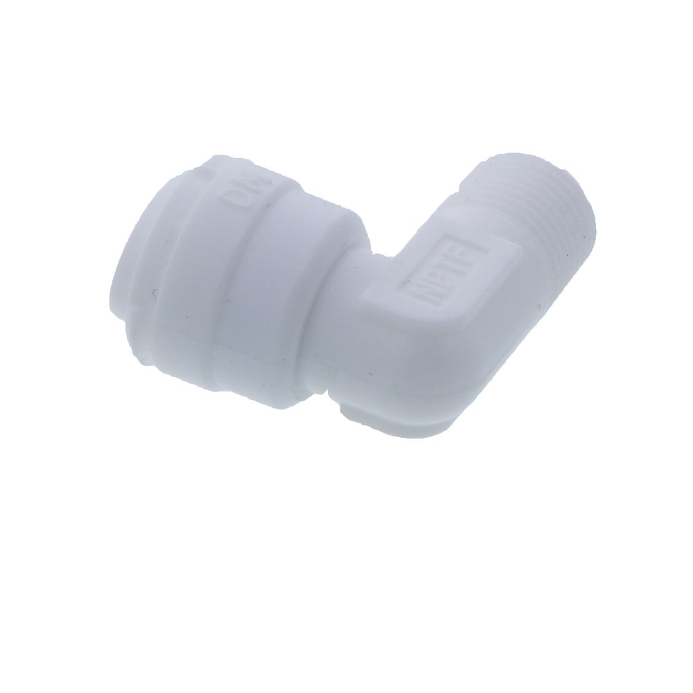 DMfit Elbow Male Connector - 1/4" Push-In x 1/8" NPTF