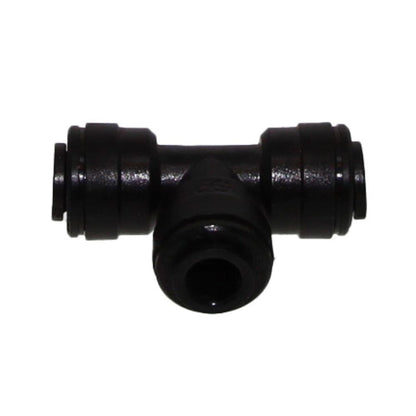 John Guest Union Tee BLACK ACETAL - 6mm