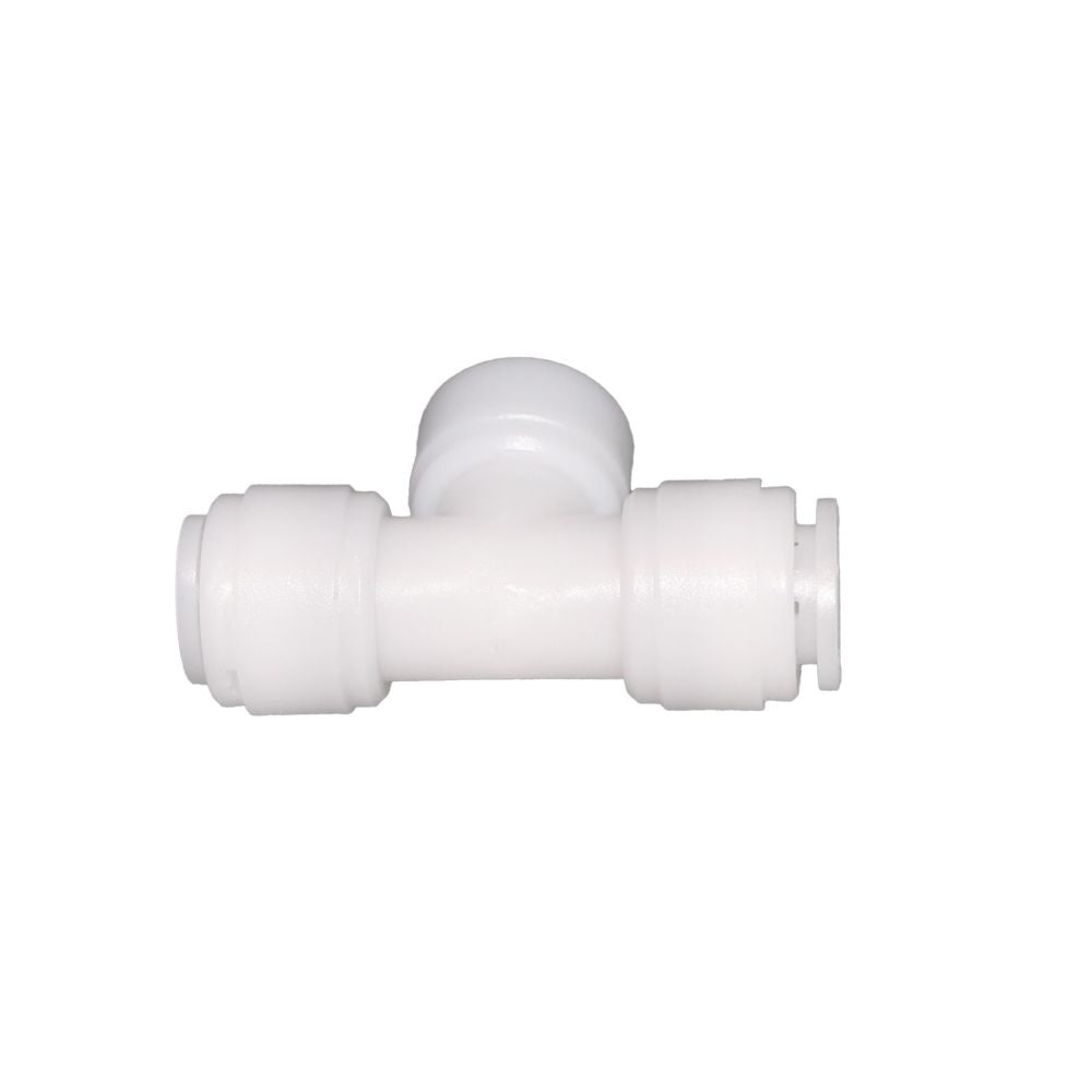 NeoFit - Acetal Natural White Union Tee 4mm[5/32"] tube