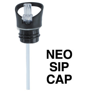 Neo Vas 27 oz. Stainless Steel Water Bottle - Optional Caps Available
