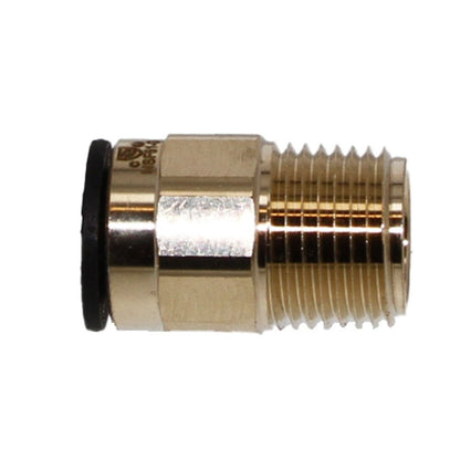 John Guest Lead-Free ProLock Brass Male Connector NPT - 1 CTS x 3/4 NPT