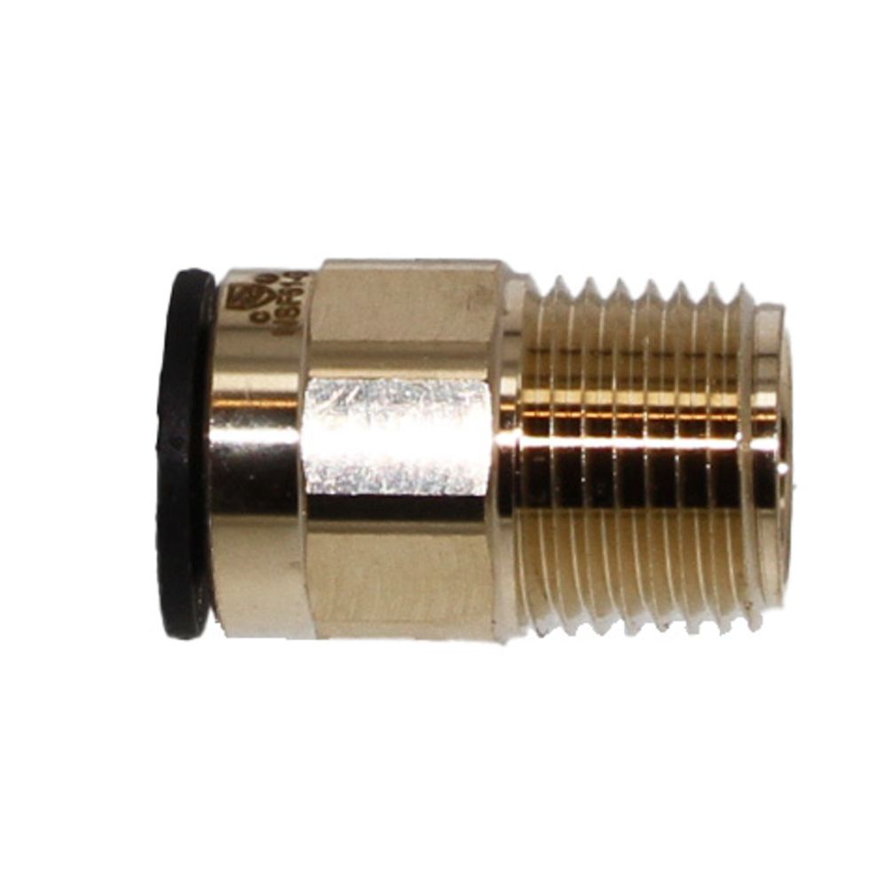John Guest Lead-Free ProLock Brass Male Connector NPT - 1 CTS x 1 NPT