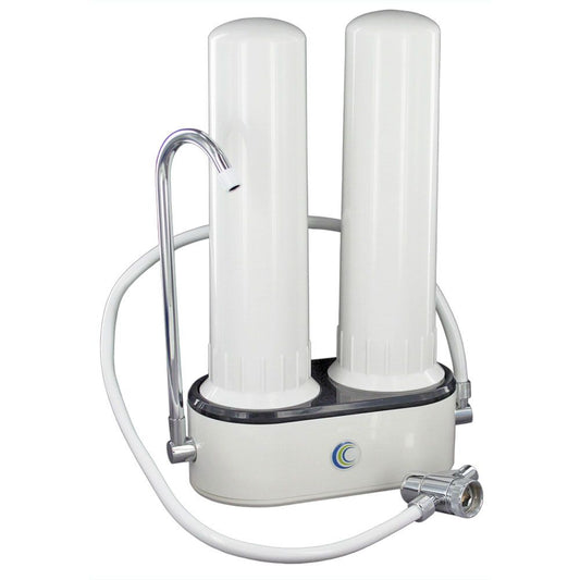 AquaCera Twin HCP Countertop Drinking Water Filter System