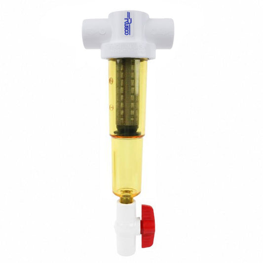 Rusco Chemically Resistant Sediment Trapper Filter T Style 3/4" SS - 140 Mesh [104 micron]