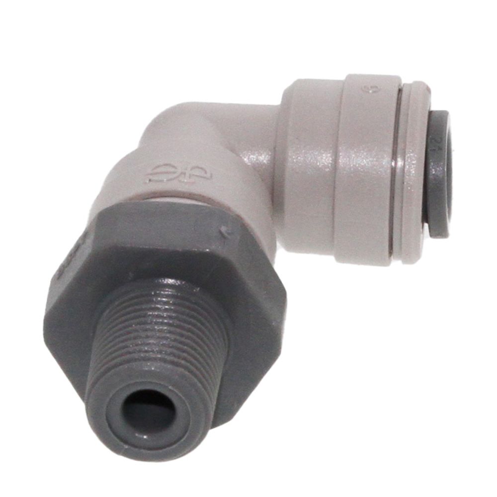John Guest Swivel Elbow NPTF - 1/2 x 3/8  NPTF