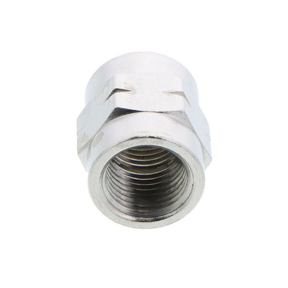 Nickel Plated Brass Coupling 1/8 NPTF x 1/8 NPTF