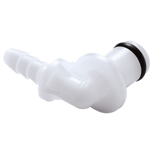 PMCD2302 Valved Elbow Hose Barb Coupling Insert 1/8 ID Barb