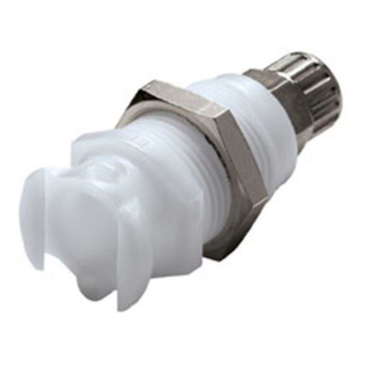 Multi-Mount Non-Valved PTF Coupling Body - 1/4 PTF Acetal