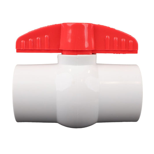 Schedule 40 PVC Molded-In-Place Ball Valve 1-1/2" FIPS