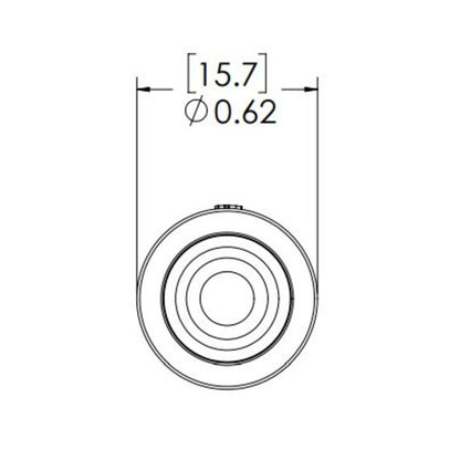 LinkTech 1/4 Hose Barb Non-Vlve In-Line Acetal Coupling Insert [PLC22004]