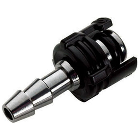 SMM02CBMBLK Non-Valved Inline Coupling Insert 1/8 Hose Barb