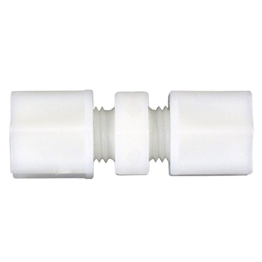 JACO 15-4-N-O Nylon Union Connector 1/4 OD Tube x 1/4 OD Tube
