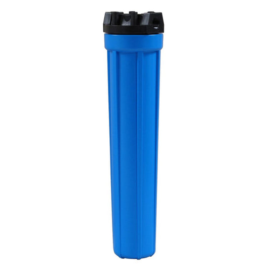 Pentek 150070 20" Standard Filter Housing Black/Blue No PR - 3/4" FPT