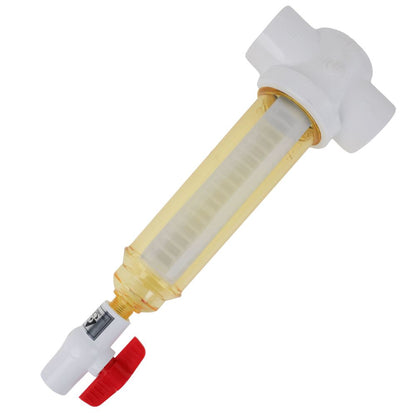 Rusco Chemically Resistant Sediment Trapper Filter T Style 1-1/2" PE - 140 Mesh [104 micron]