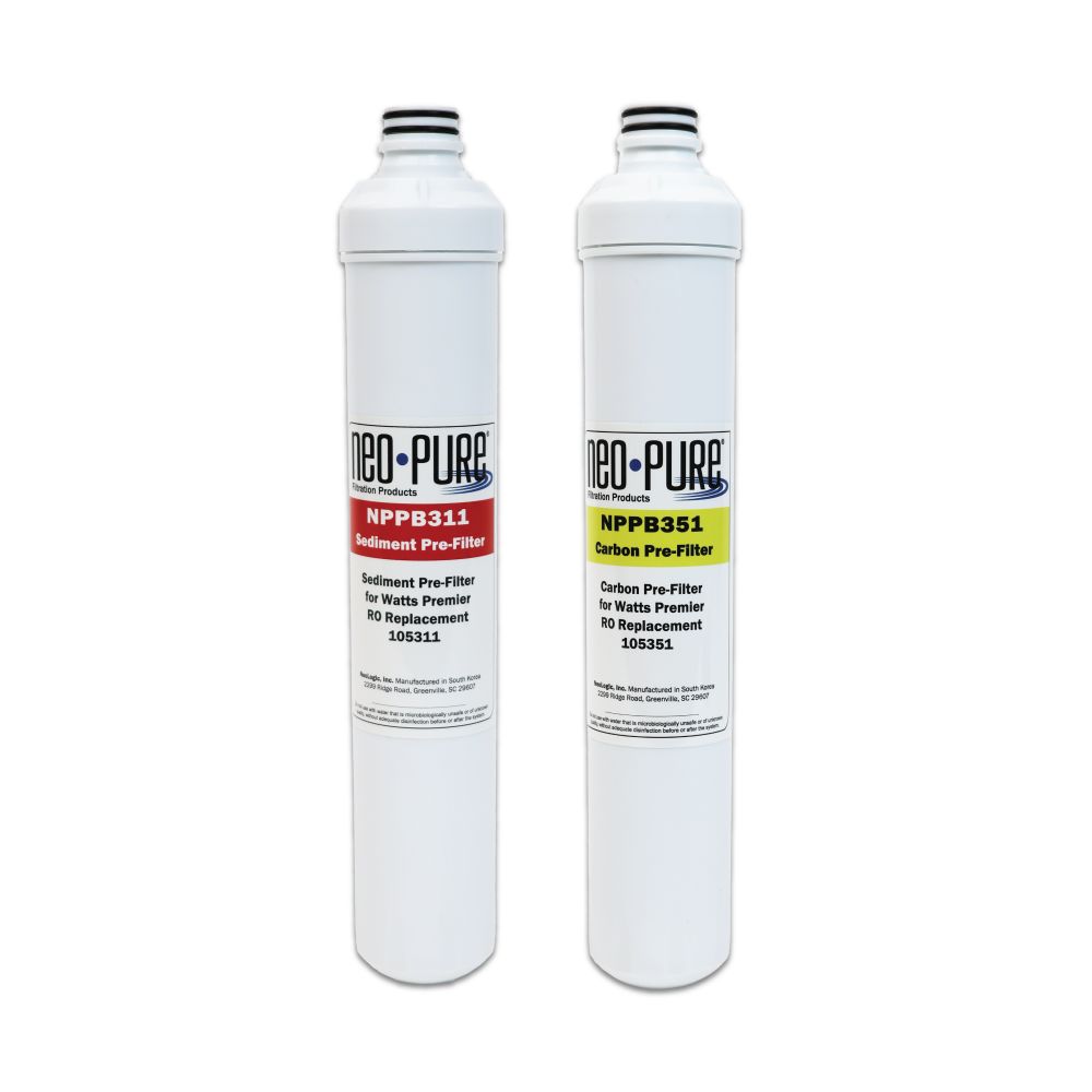 Neo-Pure RO Pure 6 Month Replacement Prefilter Kit For The Watts Premier 531102