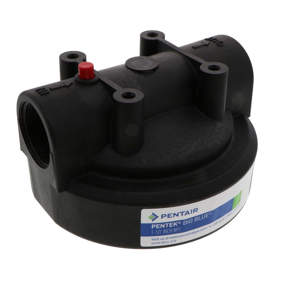 Pentek 10" Big Blue Water Filter Housing With Pressure Relief