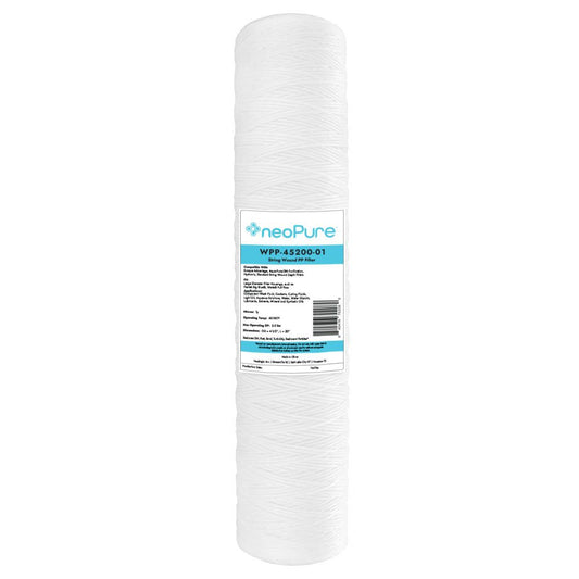 Neo-Pure WPP-45200-01 20" Surfactant Free BB String Wound Filter 1 Micron