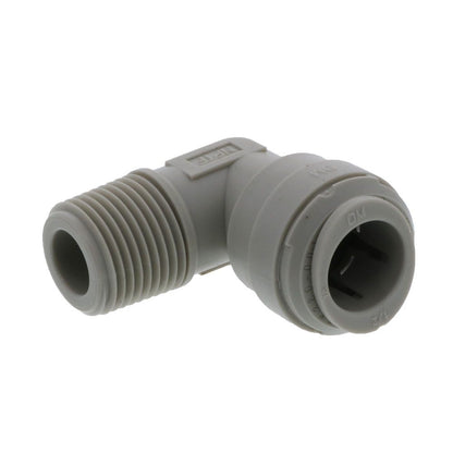 DMfit Elbow Male Connector - 1/2 Push-in x 3/8 NPTF