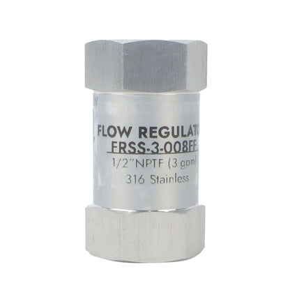 Neo-Pure Stainless Steel  Flow Control 3 gpm 316ss 1/2 FPT