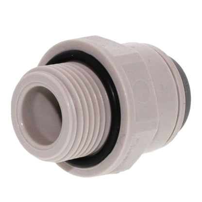 John Guest Male Connector BSPP - 1/4 x 1/4  BSPP