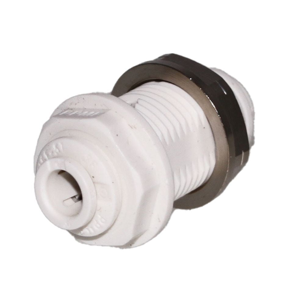 John Guest Bulkhead Union Polypro - 1/2