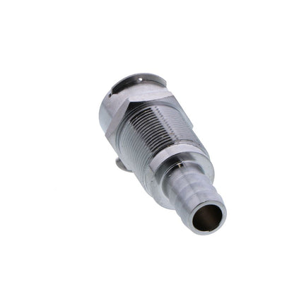 LC16006 Panel Mount Hose Barb Coupling Body 3/8 ID Barb