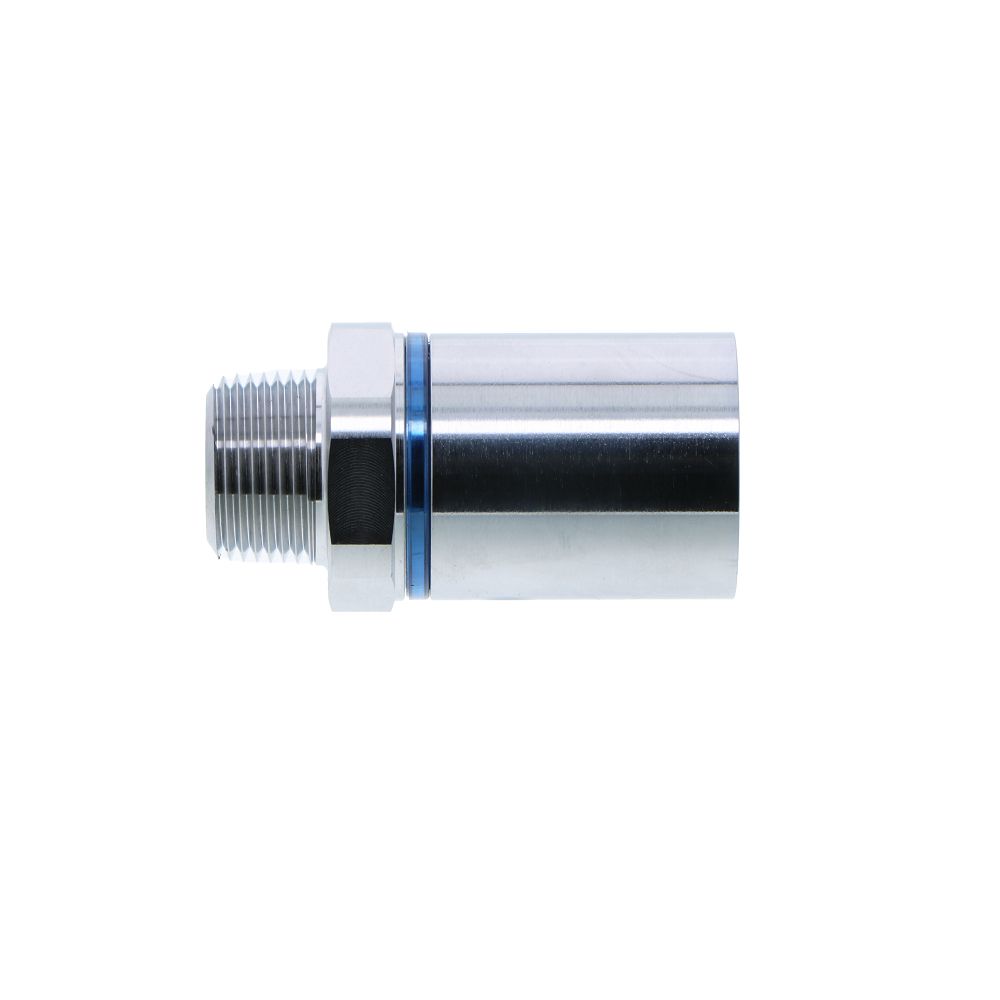 RPLQ4D10004BLU Rack and Panel Body Straight Thread Port 1/4 NPT Cool Blue