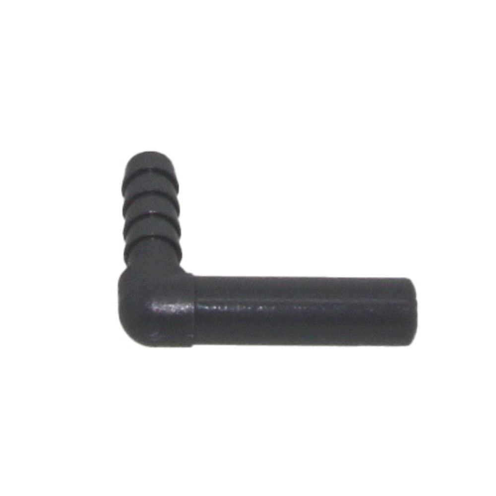 John Guest Stem Elbow Barb Connector  - 5/16 OD Stem x 1/4 ID Barb