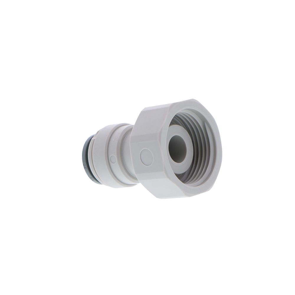 John Guest Female Adapter-Cone End BSPP - 1/2 x 3/4  BSPP