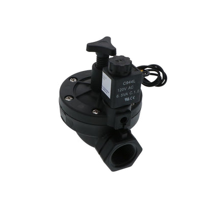 CFA C9 Series Solenoid Valve Normally Open with Flow Control 3/4" FPT 120 VAC