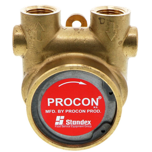 Procon Pump NSF Brass 240 GPH 1/2" NPT w/ Single Flat Drive [Bolt-on]